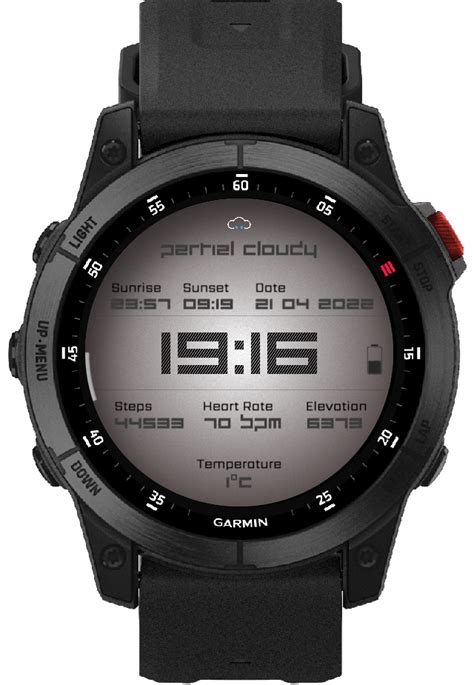 watch face builder for garmin